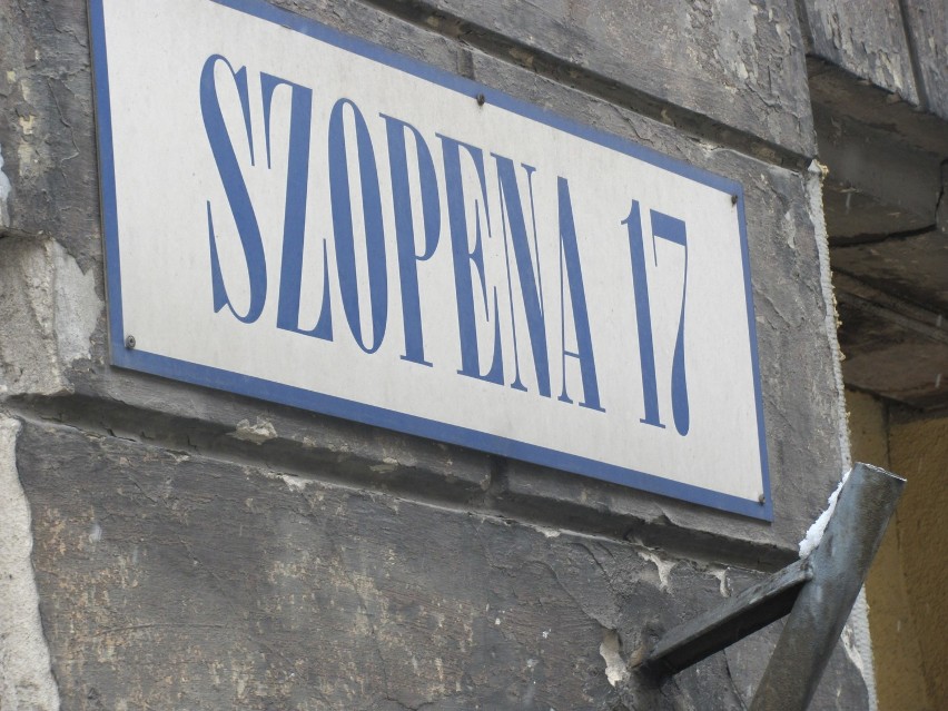 Kalisz: Ulica Szopena czy Chopina? ZDJĘCIA