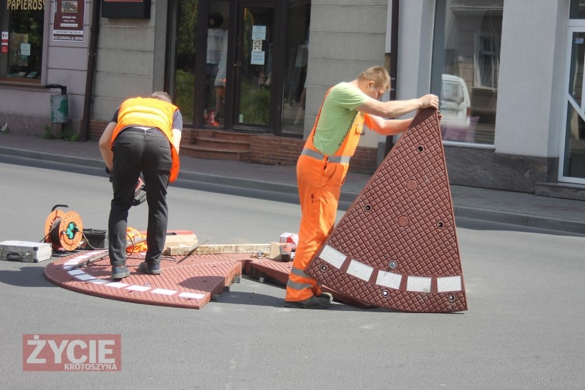 Nowe rondo i zmiana organizacji ruchu na ul. Słodowej w Krotoszynie [ZDJĘCIA]           