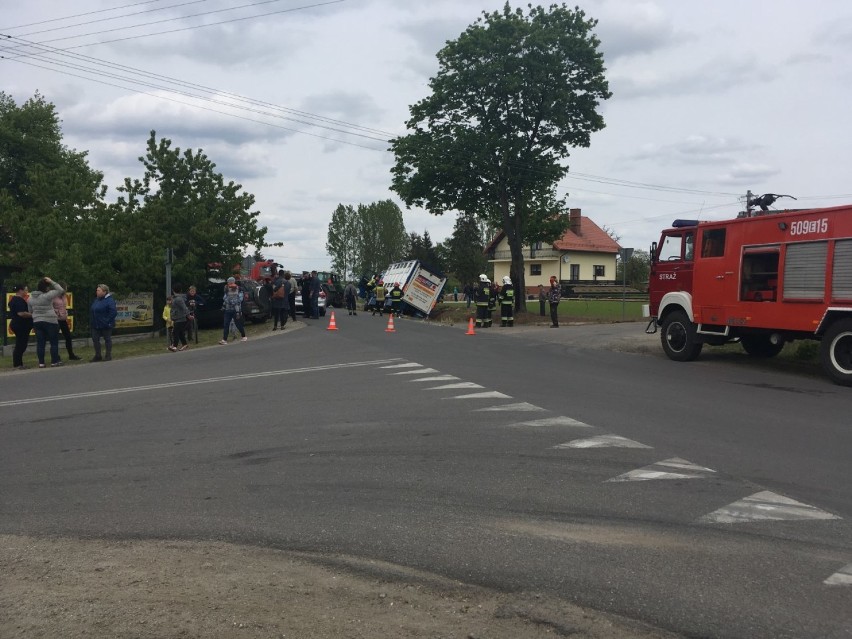 W sobotę, przed godz. 13 doszło do wypadku na skrzyżowaniu...