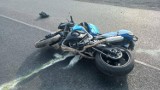 Śmiertelny wypadek na drodze z Bałucza do Łasku. Zginął motocyklista