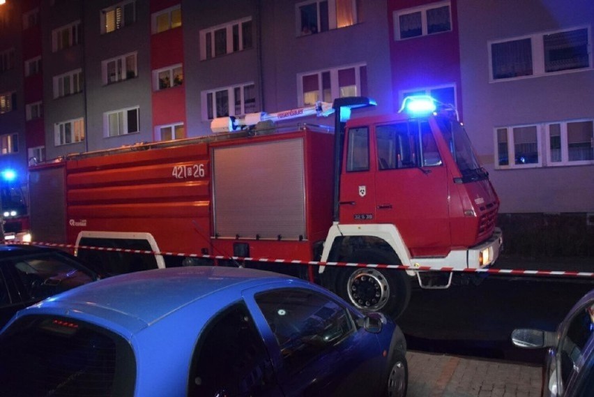 Pożary w noc sylwestrową w Warszawie