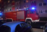 Pożary w noc sylwestrową w Warszawie. Na Gocławiu petarda wpadła na balkon, mieszkanie spłonęło