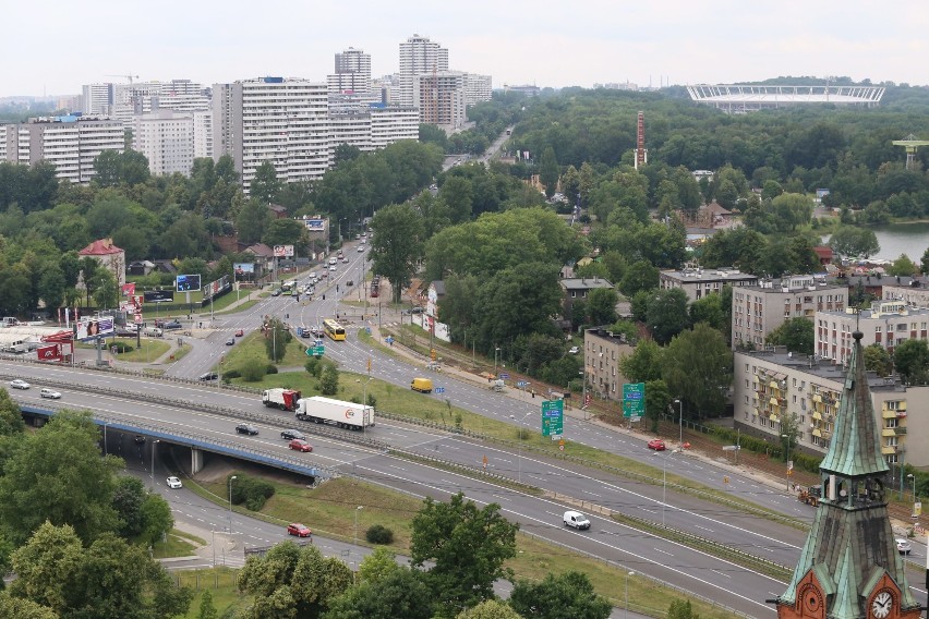 Budowa ścieżki rowerowej wzdłuż Chorzowskiej w Katowicach