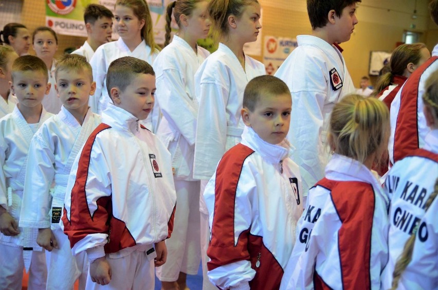 Klub Karate Inochi Gniezno podczas Tiger Cup 2017 w Wągrowcu