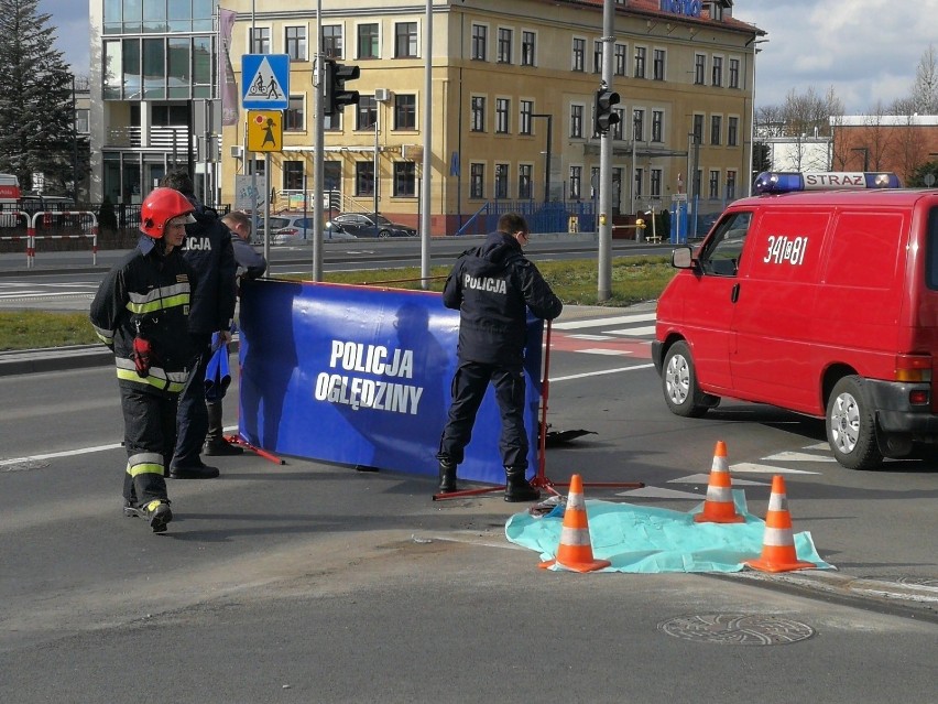 Toruń. Śmiertelny wypadek na Bartkiewiczówny