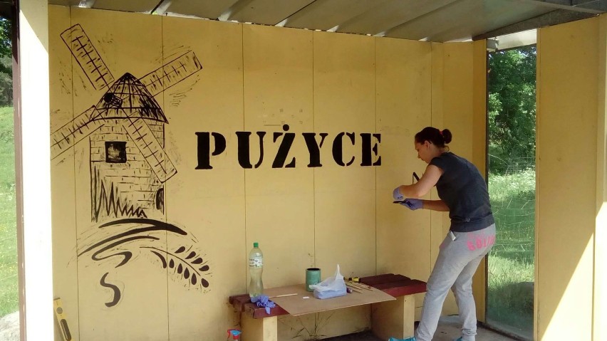 Pużyce, akcja upiększania wsi