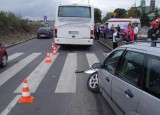 Wypadek Kielce. Zderzył się autobus z Autem [ZDJĘCIA]