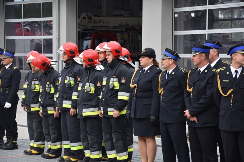 Komendant śremskiej straży pożarnej pożegnał się z załogą