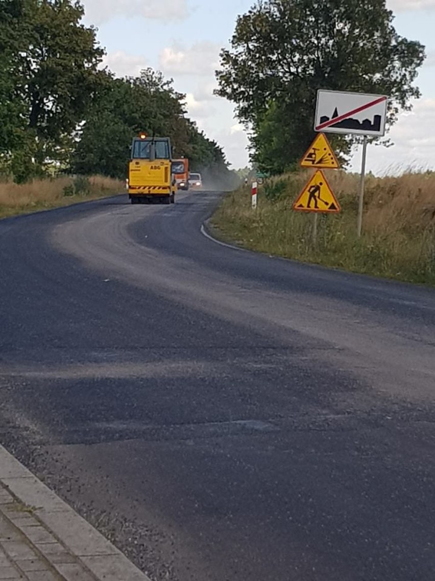 Kłopoty z drogą wojewódzką na trasie Dąbie-Kosierz.