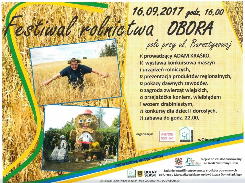 Adam Kraśko poprowadzi Festiwal Rolnictwa w Oborze!