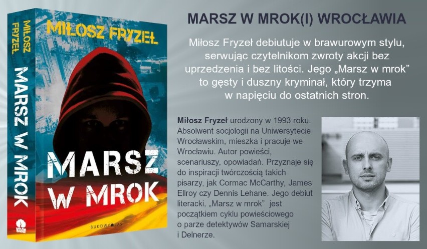 „Marsz w mrok” - nowa powieść kryminalna do wygrania w naszym konkursie!