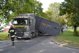 Starogard. Kontener zablokował ul. Gdańską ZDJĘCIA