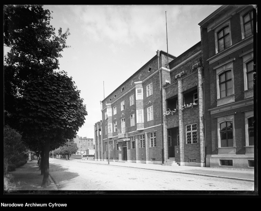 Kędzierzyn-Koźle, lata 20. XX wieku. Fragment miasta.