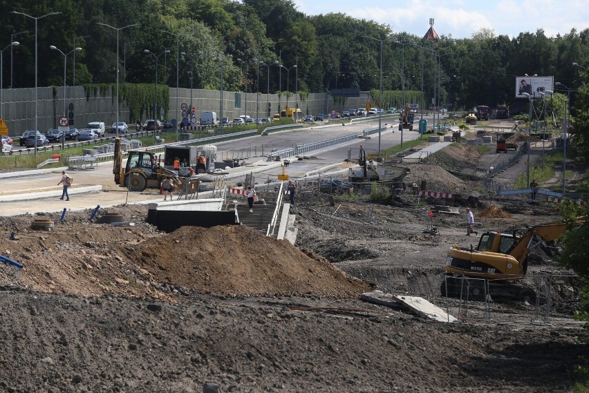 Węzeł Giszowiec na DK86 w Katowicach prawie gotowy. Będą mniejsze korki w stronę Tychów