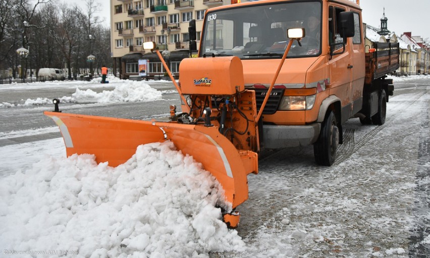 W Białymstoku rozpoczął się sezon zimowego oczyszczania...
