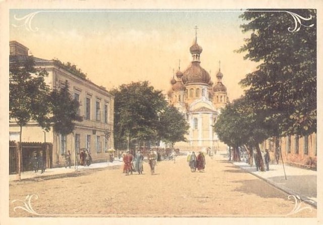 Dawna kielecka cerkiew usytuowana był u wylotu dzisiejszej ulicy Mickiewicza.