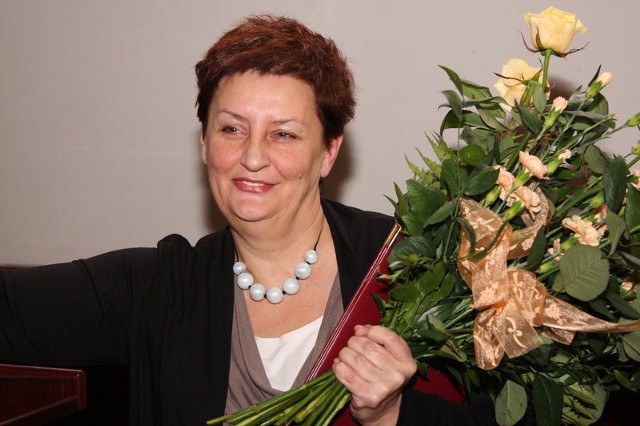 Elżbieta Pertek odebrała podziękowania za wieloletnie kierowanie PCPR w Trzciance
