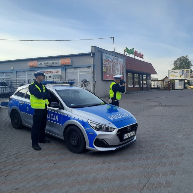 Policjanci kontrolowali kierowców w różnych miejscach powiatu rypińskiego