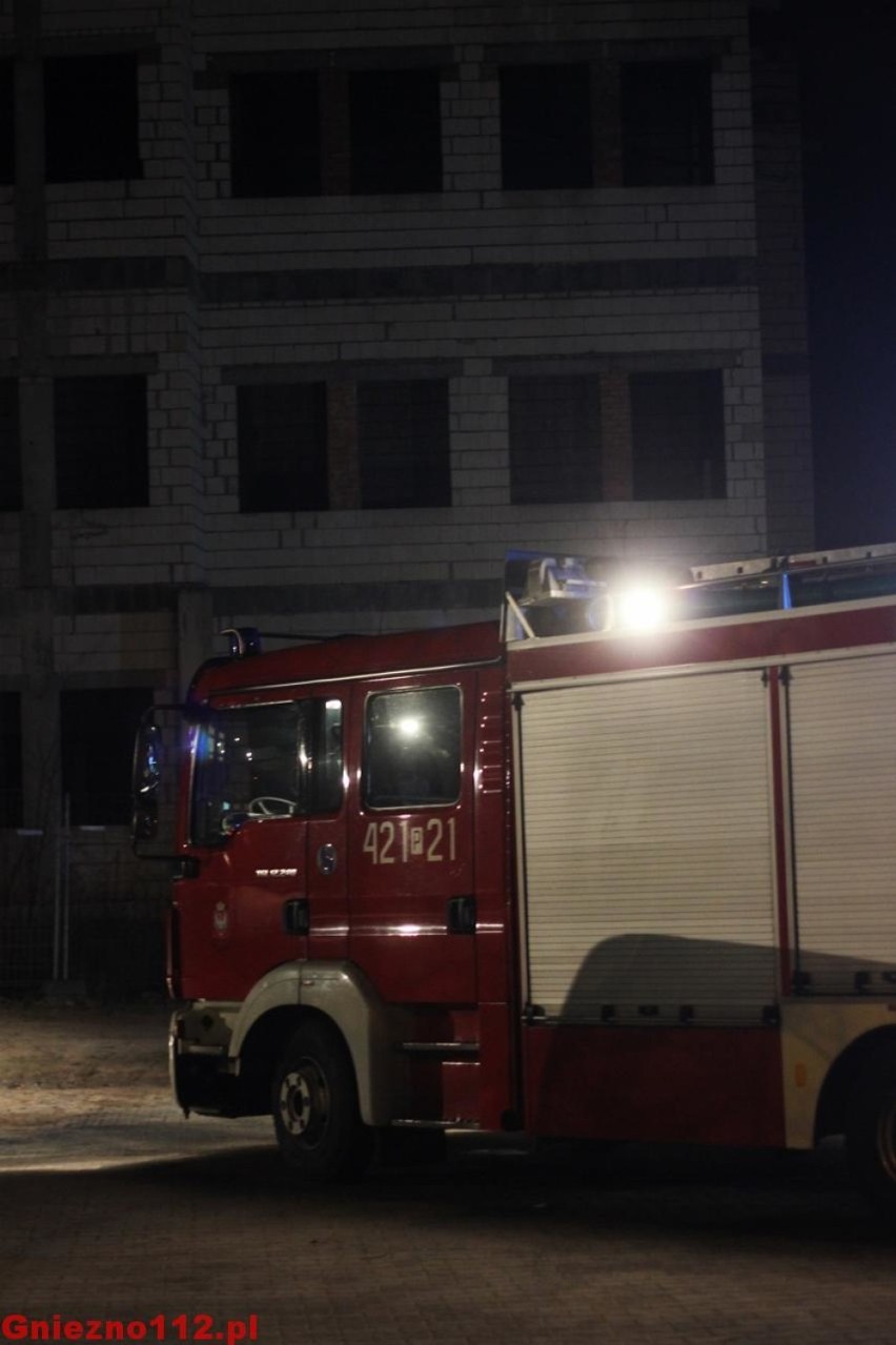 Wypadek na budowie szpitala w Gnieźnie