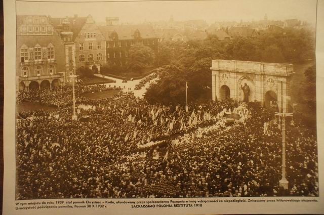 Odsłonięcie pomnika w 1932 roku