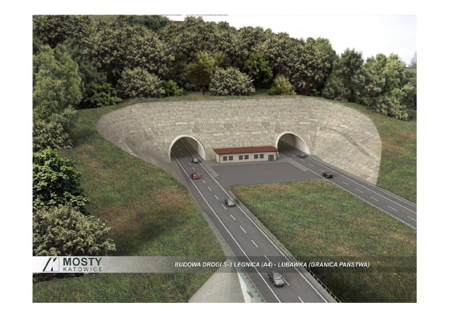 Wizualizacja tuneli, które zostaną wydrążone w Górach Wałbrzyskich