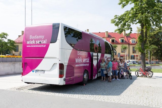 Bus akcji Ciśnienie na życie w Starogardzie