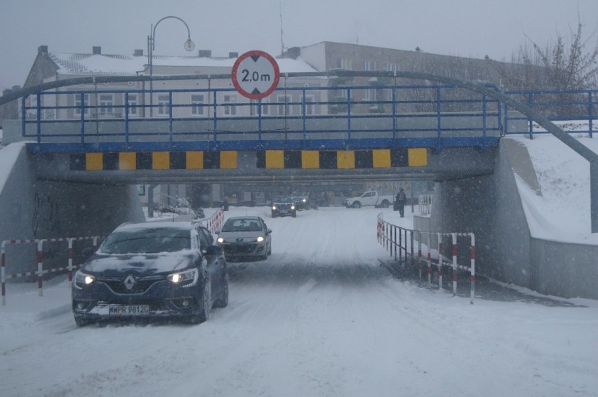 Atak zimy w Radomsku (8.02.2021)