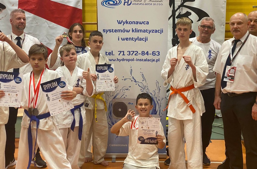 IV Turniej Karate Kyokushin  w Będzinie, legniczanie wrócili z medalami