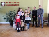Eliminacje gminne strażackiego konkursu plastycznego w Tarnowcu