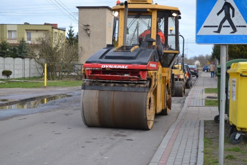 Nowy Dwór Gdański. Remonty cząstkowe ulic w mieście