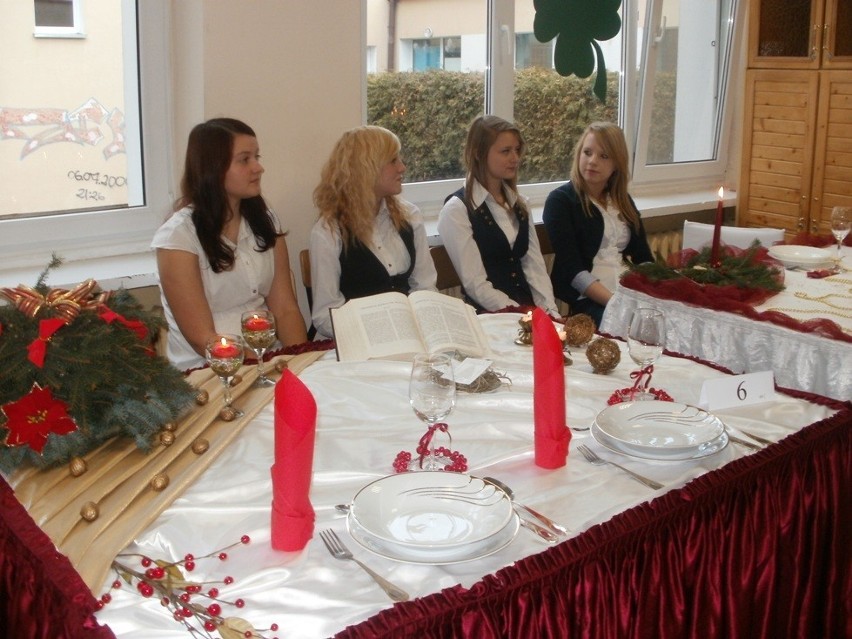 Najpiękniejsze stoły bożonarodzeniowe wybrano w Zespole...