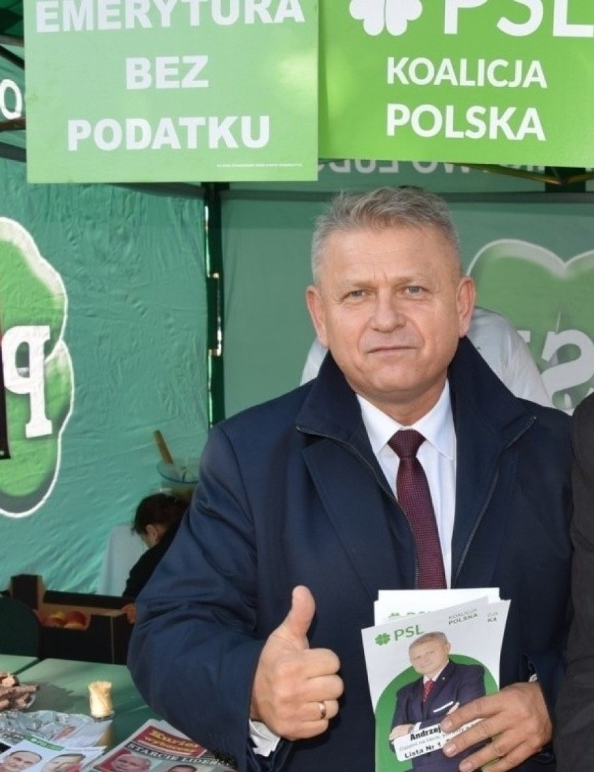 Były starosta wieluński, kandydat PSL do Sejmu w...