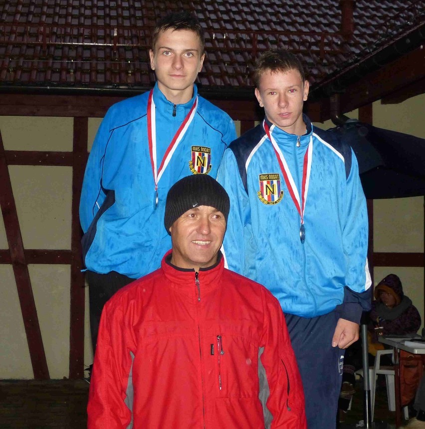Maciej Cyganowski i Kamil Gołębiewski z Nogatu Malbork wicemistrzami Polski w maratonie kajakowym