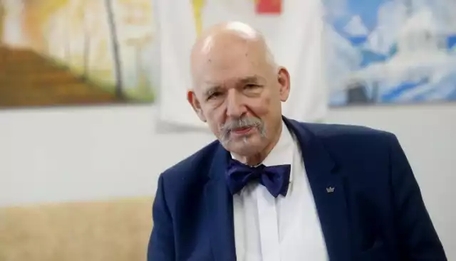 Janusz Korwin-Mikke ogłasza start w stołecznych wyborach prezydenckich