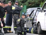 Wypadek w Oświęcimiu. Ranna kobieta w szpitalu