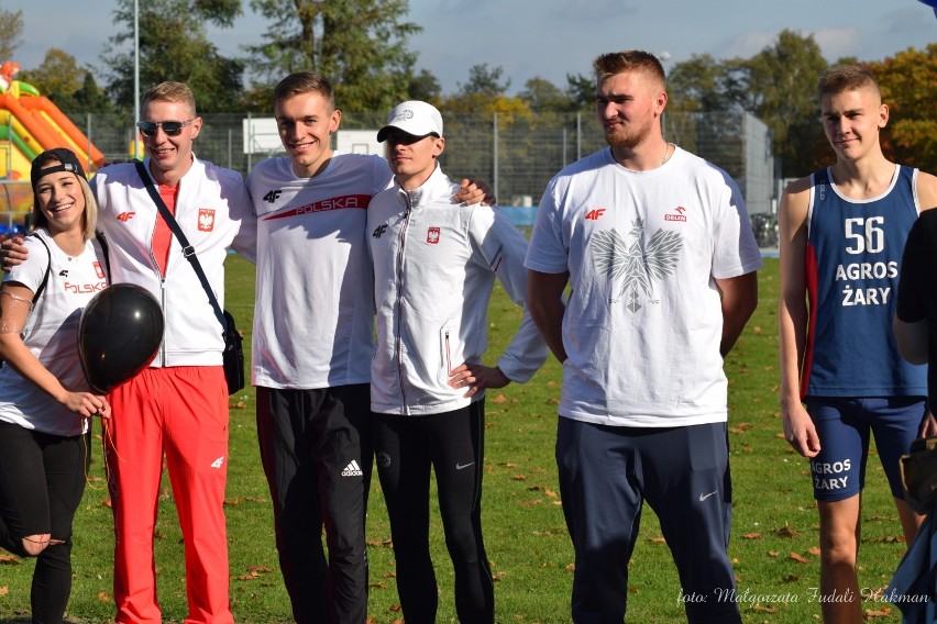 Gwiazdy polskiej lekkoatletyki na otwarciu stadionu Syrena w Żarach [ZDJĘCIA,WIDEO]