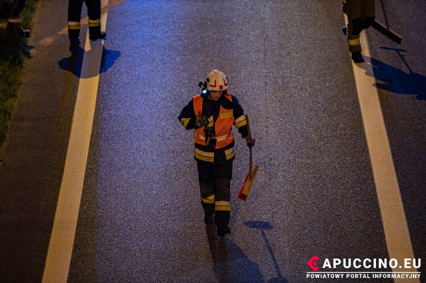 Do wypadku doszło na 468 km autostrady A4