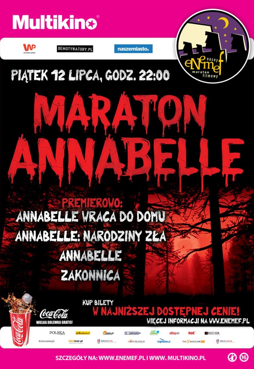 Tym razem zapraszamy na maraton horrorów!