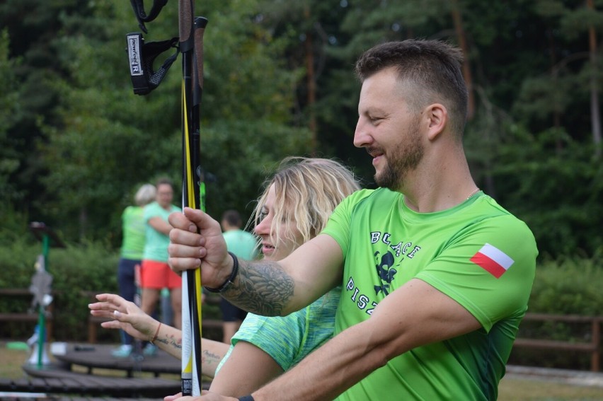 Trening ChodzęBoLubię w Szkółce Leśnej Borowiny...