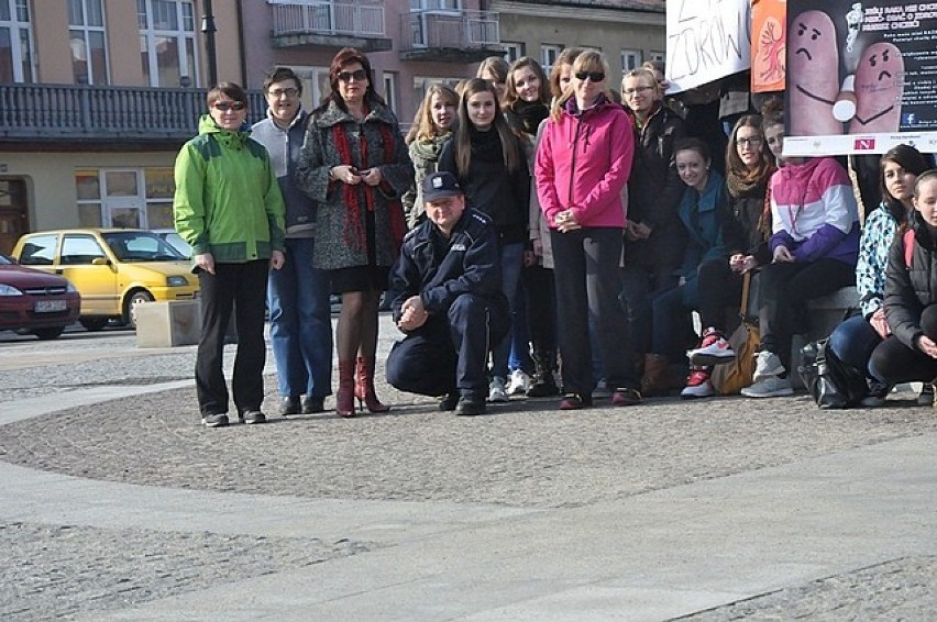 Policjanci wsparli akcję "Mam Haka na Raka"