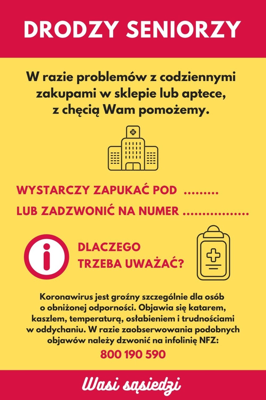 Koronawirus w Lubuskiem: "Pomóż swojemu sąsiadowi, nie bądź...