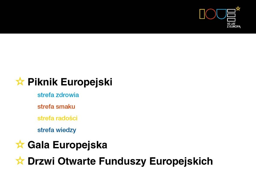 10 lat z Europą, czyli co, gdzie, kiedy z okazji urodzin