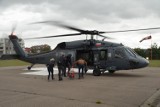 Kościerzyna. Policyjny Black Hawk zabrał na pokład serce do przeszczepu od pacjenta z Kościerzyny do Wrocławia