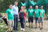 Piknik Inauguracyjny w nowej strefie relaksu w Kielcach. Był też prezydent Kielc z żoną