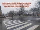 Potrącenie pieszego na ul. Bończy Załęskiego w Opocznie. Pieszy wbiegł z parku prosto pod koła...