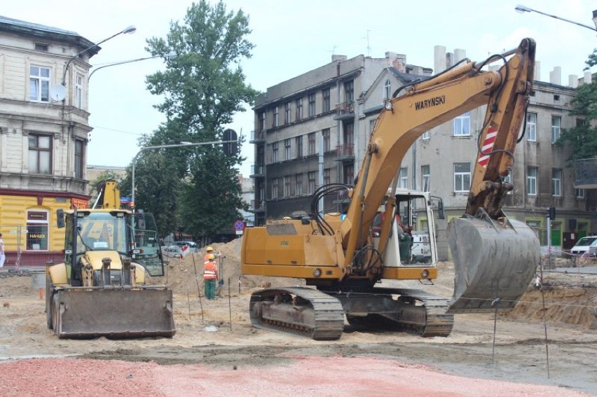 Wakacyjne remonty dróg w Łodzi 2014.