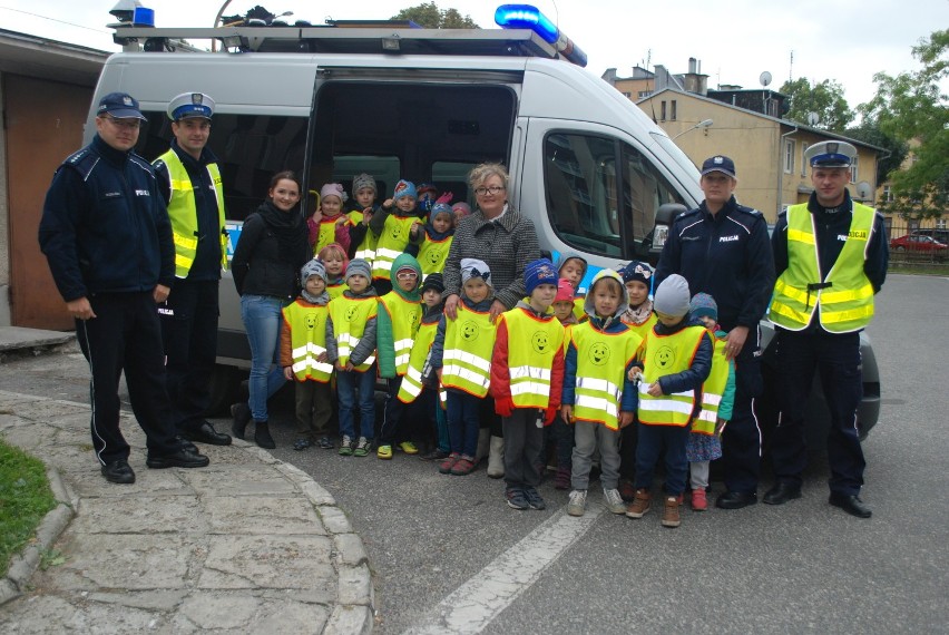 Dzieci z Przedszkola odwiedziły policjantów