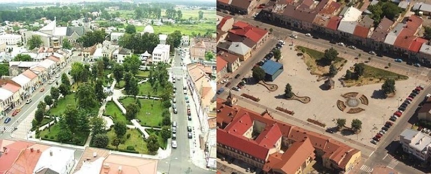 Lubaczów przed i po