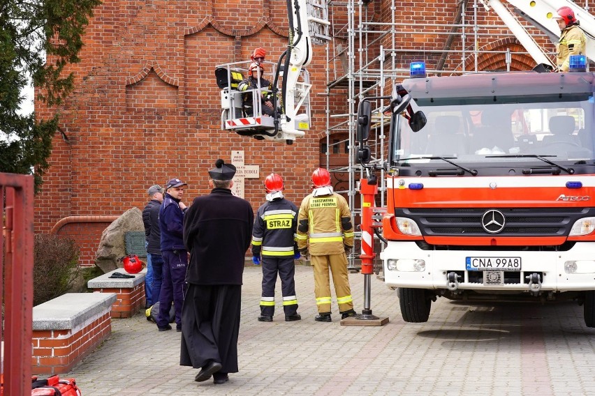 Do niecodziennej akcji doszło przed godz. 13 w poniedziałek...