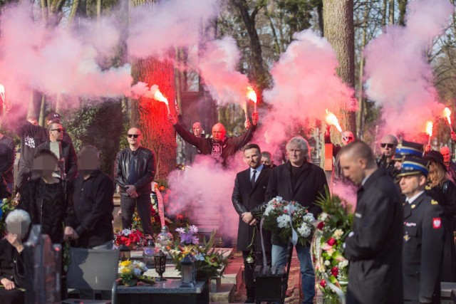 Ostatnie pożegnanie śp. Dariusza Piechoty